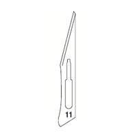 Изображение  Blades for scalpel No. 11 with fastening standard No. 3, pcs., Schreiber 3635/11