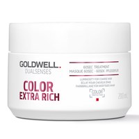 Изображение  Mask Goldwell Dualsenses Color Extra Rich 60 sec. for thick and porous colored hair 200 ml, Volume (ml, g): 200