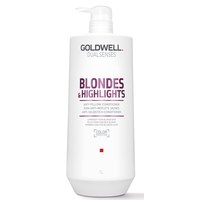 Зображення  Кондиціонер Goldwell Dualsenses Blondes&Highlights проти жовтизни для освітленного волосся 1 л, Об'єм (мл, г): 1000