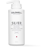 Изображение  Маска Goldwell Dualsenses Silver 60 сек. для осветленных и седых волос 500 мл, Объем (мл, г): 500
