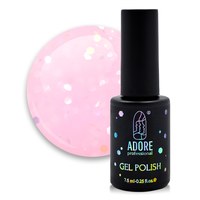 Изображение  Gel polish with holographic glitters ADORE prof. 7.5 ml G-05 - kylie, Volume (ml, g): 45053, Color No.: G-05 kylie