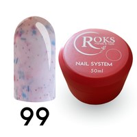 Изображение  Roks Rubber Base French Potal camouflage base for gel polish 50 ml, No. 99, Volume (ml, g): 50, Color No.: 99