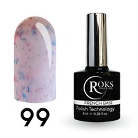 Изображение  Camouflage base for Roks Rubber Base French Potal gel polish 12 ml, No. 99, Volume (ml, g): 12, Color No.: 99