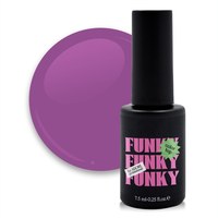 Изображение  Stained glass top ADORE prof. Funky Color Top 7.5 ml №03 - funky peri, Volume (ml, g): 45053, Color No.: 3