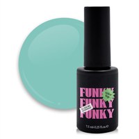 Изображение  Stained glass top ADORE prof. Funky Color Top 7.5 ml №05 - funky mint, Volume (ml, g): 45053, Color No.: 5