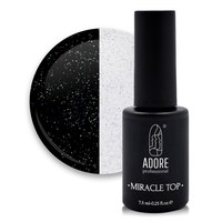 Изображение  Glitter Gel Polish Top ADORE prof. Miracle Top 7.5 ml №05 - holographic shimmer, Volume (ml, g): 45053, Color No.: 5