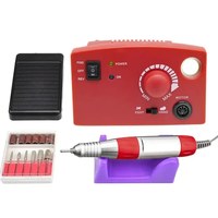 Изображение  Milling cutter for manicure Drill pro ZS 602 65 W 35 000 rpm, Red, Router color: Red, Color: Red