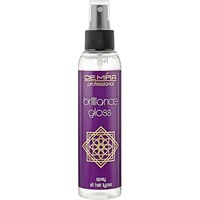 Изображение  Professional shine-spray without fixation for all hair types DEMIRA Professional Brilliance Gloss 160 ml