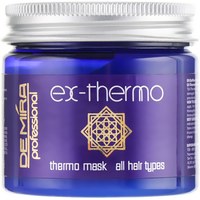 Зображення  Професійна термомаска для інтенсивного експрес відновлення пошкодженого волосся DEMIRA Professional EX-Thermo Hair Mask 50 мл
