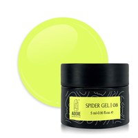 Изображение  Gossamer gel ADORE prof. Spider gel 5g №08 lemon neon, Volume (ml, g): 5, Color No.: 8