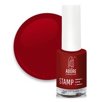 Изображение  Lacquer for stamping ADORE prof. №05 7.5 ml - poppy, Color No.: 5