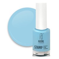 Зображення  Лак для стемпінгу ADORE prof. №17 7,5 мл - baby blue, Цвет №: 17