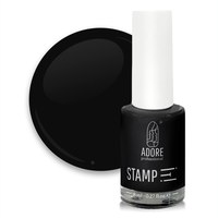 Изображение  Lacquer for stamping ADORE prof. №02 7.5 ml - charcoal, Color No.: 2