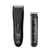 Изображение  Set of hair clippers GA.MA Black Titanium T747 (T742+T827) (Gm4512)