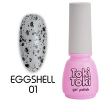 Изображение  Toki-Toki EggShell Gel Polish 5 ml EG01, Volume (ml, g): 5, Color No.: EG01