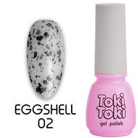 Изображение  Toki-Toki EggShell Gel Polish 5 ml EG02, Volume (ml, g): 5, Color No.: EG02