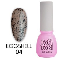 Изображение  Toki-Toki EggShell Gel Polish 5 ml EG04, Volume (ml, g): 5, Color No.: EG04