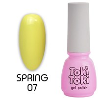 Изображение  Гель-лак Toki-Toki Spring 5 мл SP07, Объем (мл, г): 5, Цвет №: SP07