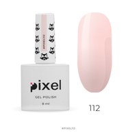 Зображення  Гель-лак Pixel №112 (молочно-ліловий), 8 мл
, Об'єм (мл, г): 8, Цвет №: 112