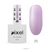 Изображение  Gel polish Pixel №025 (lilac), 8 ml, Volume (ml, g): 8, Color No.: 25