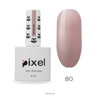 Зображення  Гель-лак Pixel №080 (молочний шоколад), 8 мл
, Об'єм (мл, г): 8, Цвет №: 080