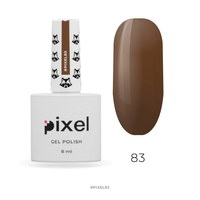 Зображення  Гель-лак Pixel №083 (гіркий шоколад), 8 мл
, Об'єм (мл, г): 8, Цвет №: 083