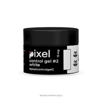 Изображение  Гель для наращивания Pixel Control Gel №02 (молочно-белый), 15 мл