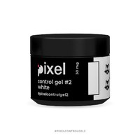 Изображение  Gel for building Pixel Control Gel No. 02 (milky white), 30 ml
