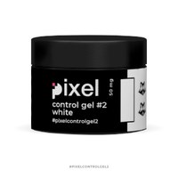 Изображение  Гель для наращивания Pixel Control Gel №02 (молочно-белый), 50 мл