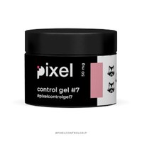 Зображення  Гель для нарощування Pixel Control Gel №07 (тілесно-рожевий), 50 мл
