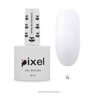 Изображение  Gel Polish Pixel Milk Choice No. 04 (milky lilac), 8 ml, Volume (ml, g): 8, Color No.: 4