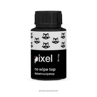 Изображение  Top Pixel Top No Wipe - fixer for gel polish without a sticky layer, 30 ml, Volume (ml, g): 30