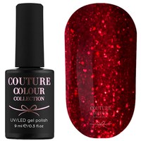 Изображение  Gel polish Couture Color 071 cherry with sparkles 9 ml, Color No.: 71