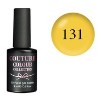 Изображение  Гель-лак Couture Colour 131 солнечно-желтый, 9 мл, Цвет №: 131