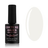 Изображение  Гель-лак Couture Colour Soft Nude 01 Прозрачно-белый, 9 мл, Объем (мл, г): 9, Цвет №: 01