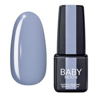 Изображение  Gel Polish BABY Moon Cold Ocean No. 018 gray-blue with a lilac tint, 6 ml, Volume (ml, g): 6, Color No.: 18