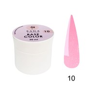 Изображение  Base camouflage SAGA Color Base №10 pink with shimmer, 30 ml, Volume (ml, g): 30, Color No.: 10