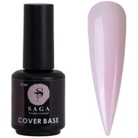 Изображение  Base for gel polish SAGA Cover Base Elastic No. 02 lilac-pink, 15 ml, Volume (ml, g): 15, Color No.: 2