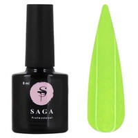 Изображение  Base camouflage SAGA Tropical Base №07 neon lime, 8 ml, Volume (ml, g): 8, Color No.: 7
