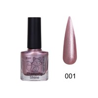 Изображение  Lacquer for stamping SAGA Stamping Shine No. 01 pink mother-of-pearl, 8 ml, Volume (ml, g): 8, Color No.: 1