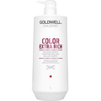 Изображение  Shampoo DSN Color Extra Rich to preserve the color of thick and porous hair 1 l