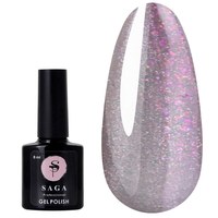 Изображение  Gel Polish SAGA Cat Shine No. 08 crystal cat pink, 8 ml, Volume (ml, g): 8, Color No.: 8