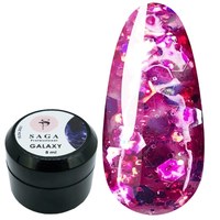 Зображення  Глітерний гель SAGA GALAXY glitter №07, 8 мл, Об'єм (мл, г): 8, Цвет №: 07