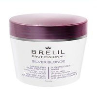 Изображение  Mask for bleached hair Brelil Silver Blonde, 220 ml, Volume (ml, g): 220