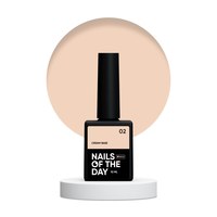 Изображение  Nails of the Day Cream base 02 - color base for sensitive nails, 10 ml, Volume (ml, g): 10, Color No.: 2