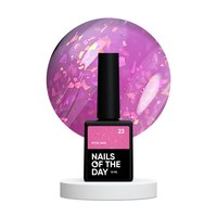 Изображение  Nails of the Day Potal base 23 - fuchsia base from holographic stylish tal, 10 ml, Volume (ml, g): 10, Color No.: 23