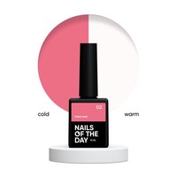 Изображение  Nails of the Day Termo base 02 – delicate rose+milky thermo base, 10 ml