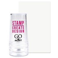 Изображение  Набор для стемпинга GO Active Stamp & Scraper Штамп + скрапер