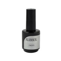 Изображение  Rubber base for gel polish Naomi Rubber UV Base Coat 15 ml