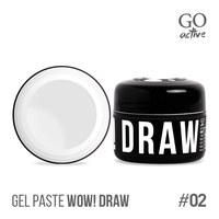 Изображение  Gel-paste Go Active Gel Paste Wow Draw 02 white, 4 g, Volume (ml, g): 4, Color No.: 2